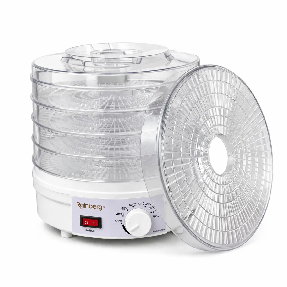 Електросушарка Rainberg RB-912 800 Вт для фруктів та овочів