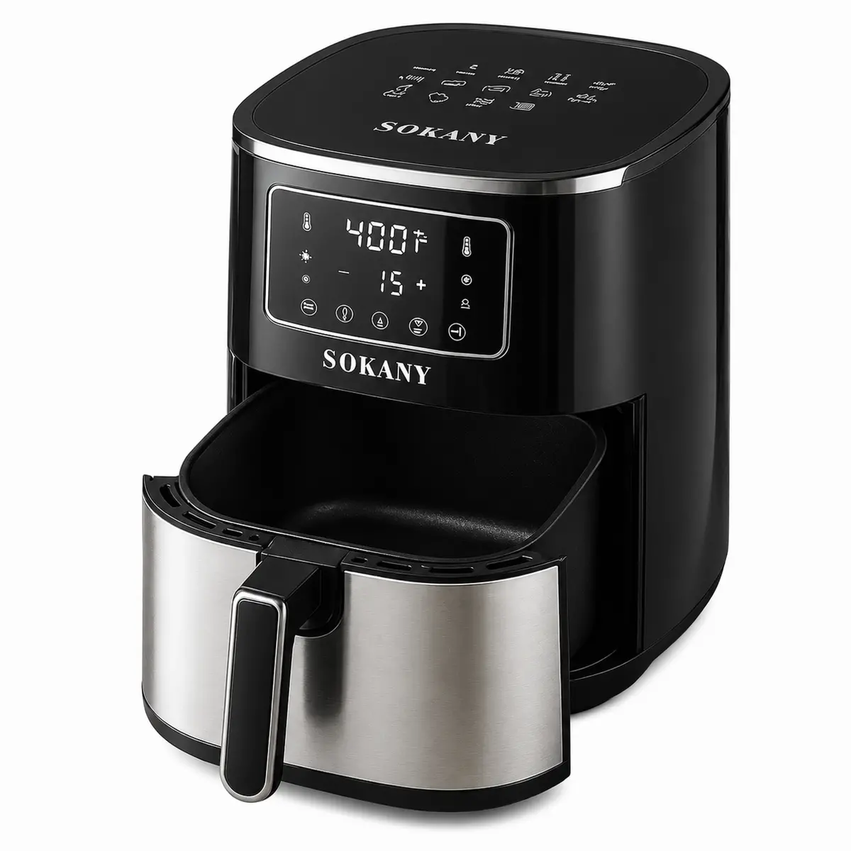 Електричний аерогриль-мультипіч SOKANY SK-10052 1700 Вт з фритюрницею на 7 л