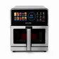 Мультипіч-аерогриль Zepline ZP-00355 Silver Max Pro-3 2200 Вт, велика аерофритюрниця 13 л на 2 тени