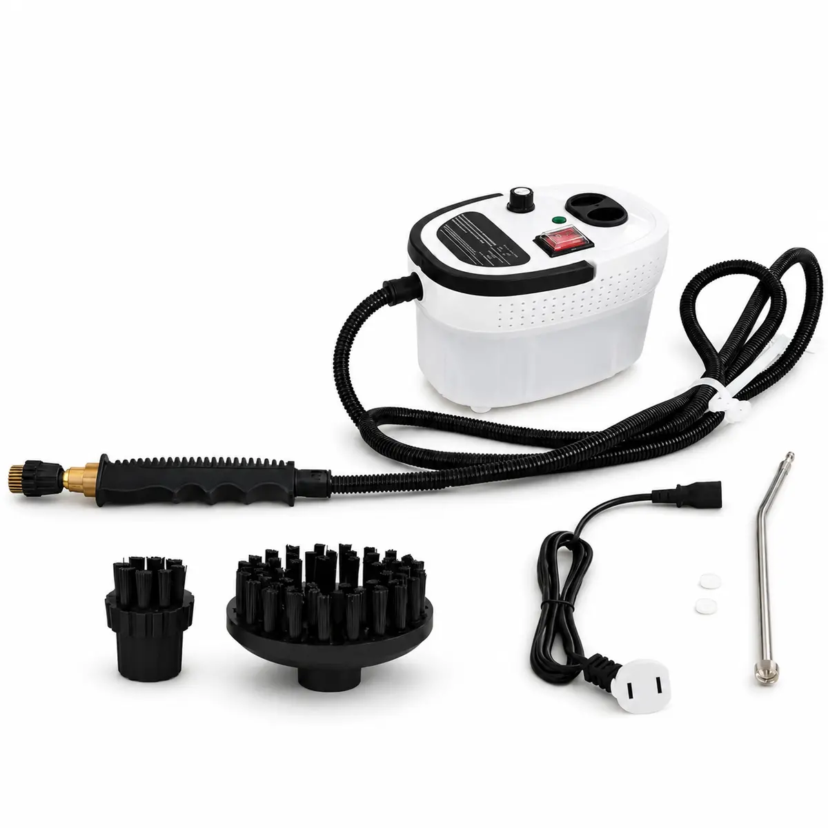 Пароочисник Steam Cleaner 2500 Вт комплект насадок для прибирання