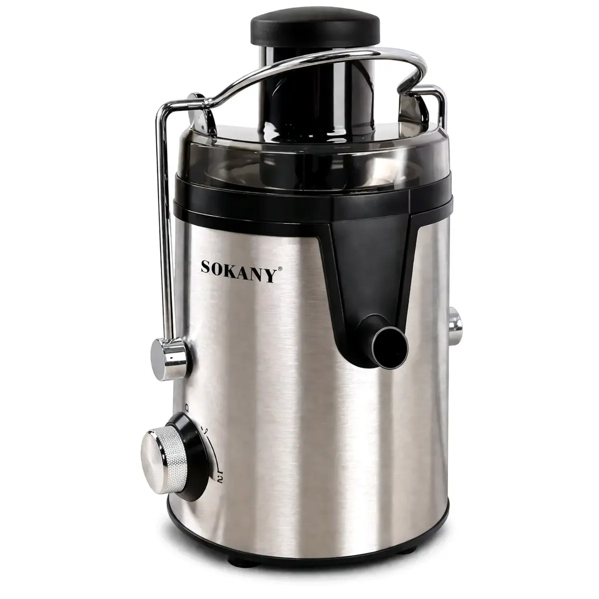 Соковитискач кухонний Sokany SK-JB-175 потужність 500 Вт захист від перевантаження