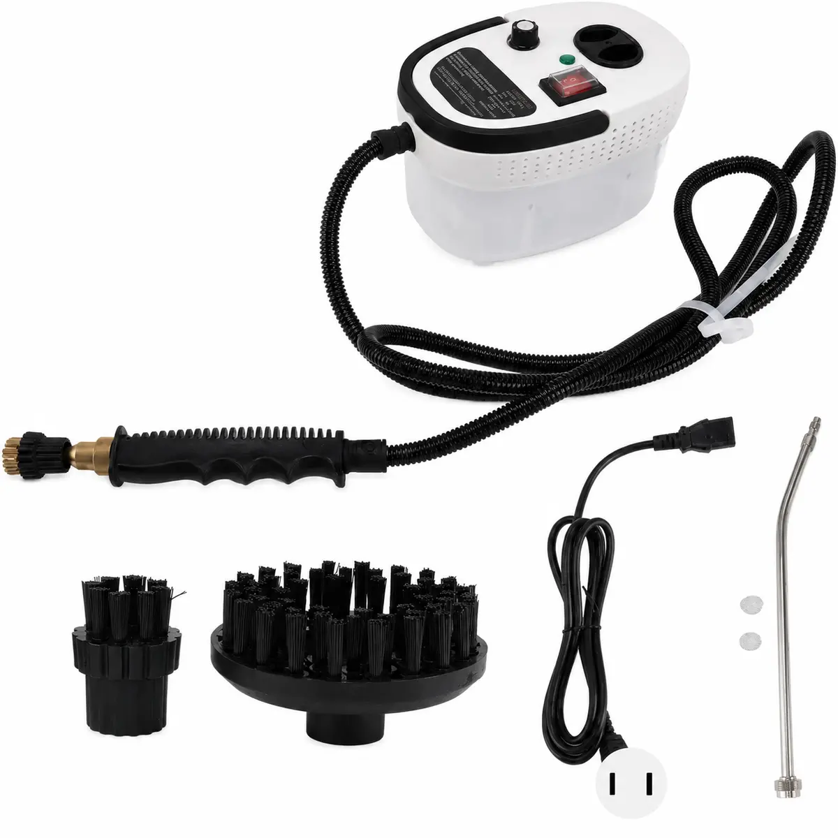Пароочисник Steam Cleaner 2500 Вт комплект насадок для прибирання