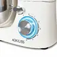 Електричний тістоміс стаціонарний Ackiliss ACL-95753W 5 л 1300 Вт