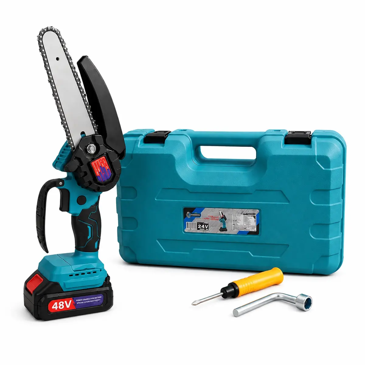 Акумуляторна ланцюгова мініпила DOMOTEC Chain Saw, шина 6