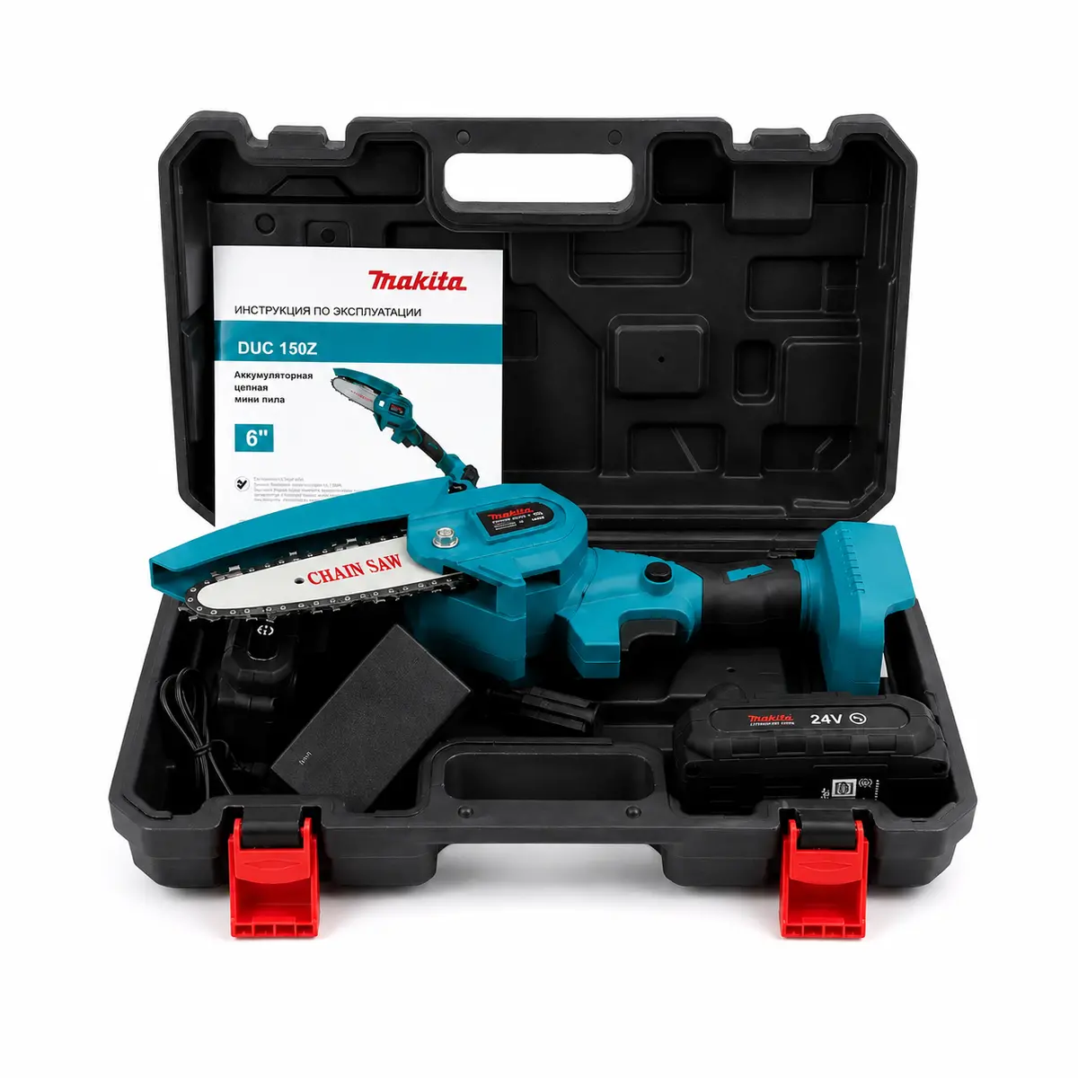 Акумуляторна мініпила KRAFFTEC Chain Saw, шина 6