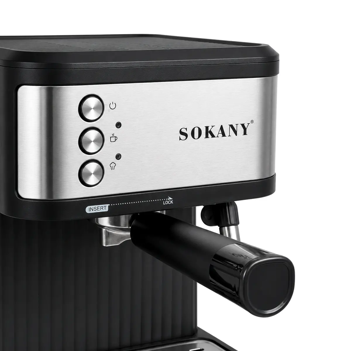 Кавомашина SOKANY SK-04029 15 Бар для приготування еспресо, лате та капучино, 1.8 л