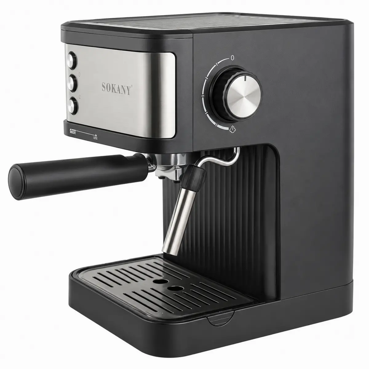 Кавомашина SOKANY SK-04029 15 Бар для приготування еспресо, лате та капучино, 1.8 л