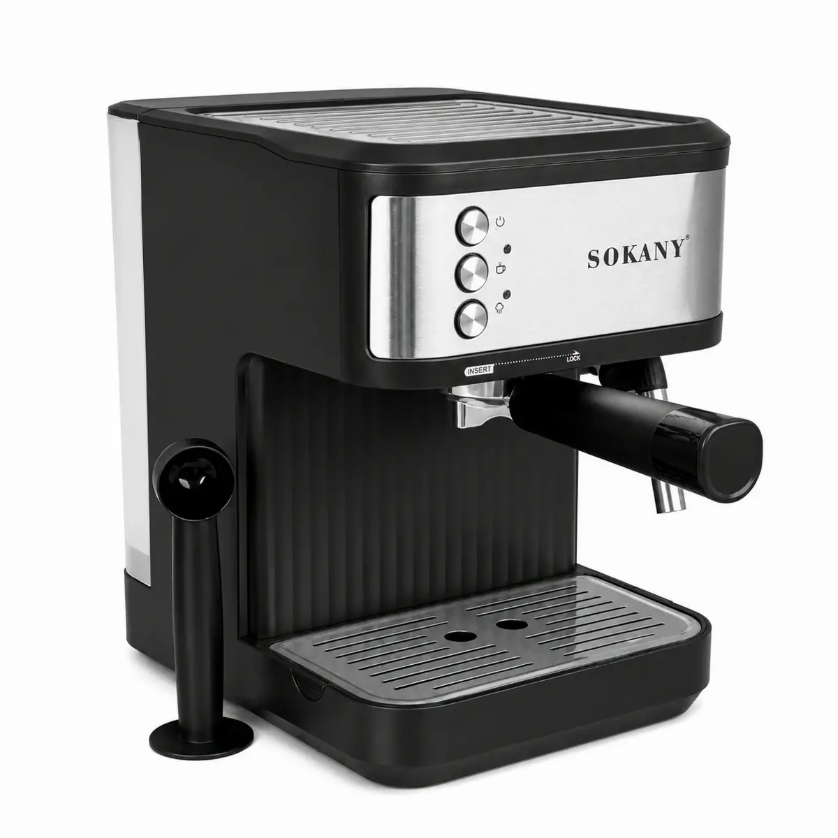 Кавомашина SOKANY SK-04029 15 Бар для приготування еспресо, лате та капучино, 1.8 л