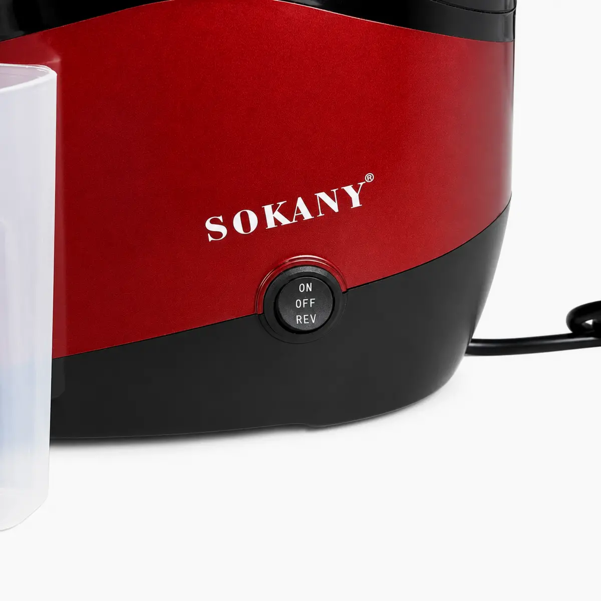 Потужна електрична соковижималка SOKANY SK-01005 800 Вт з широкою горловиною, 1 л