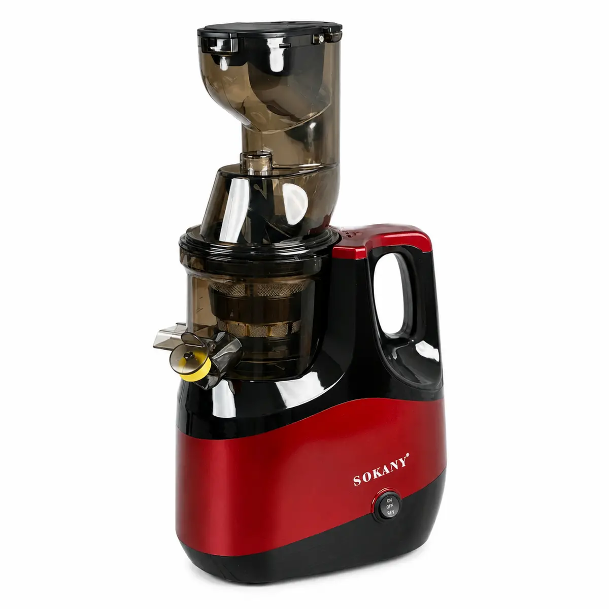 Потужна електрична соковижималка SOKANY SK-01005 800 Вт з широкою горловиною, 1 л