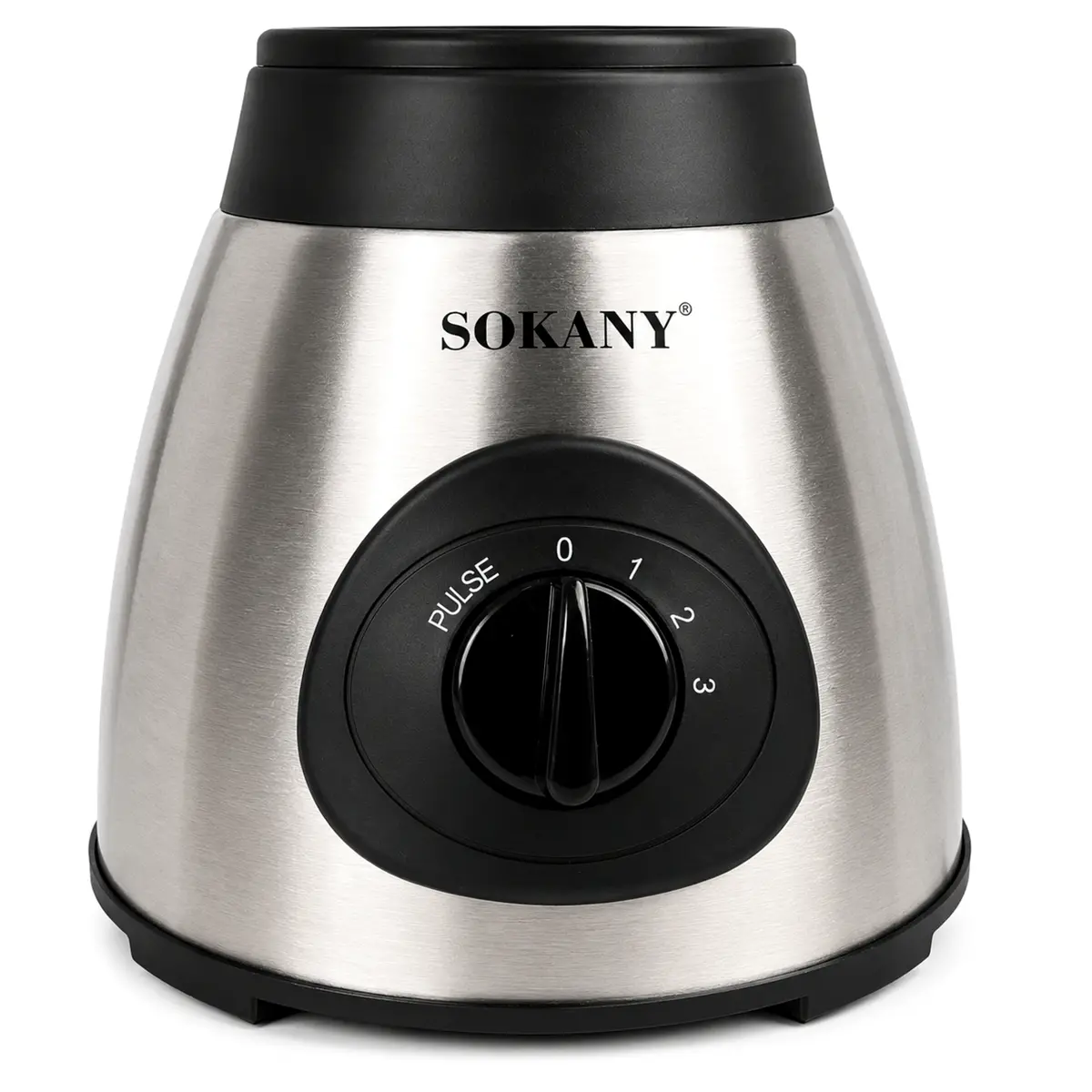 Електричний стаціонарний блендер SOKANY SK-03012 400 Вт, коктейльний з колбою, 1.5 л