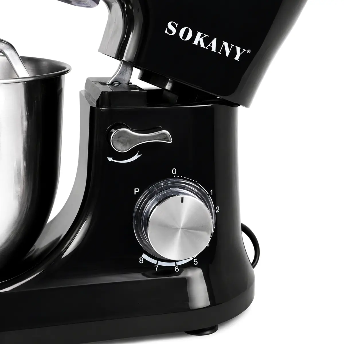 Електричний кухонний тістоміс SOKANY SK-271 1200 Вт на 5 л для дому