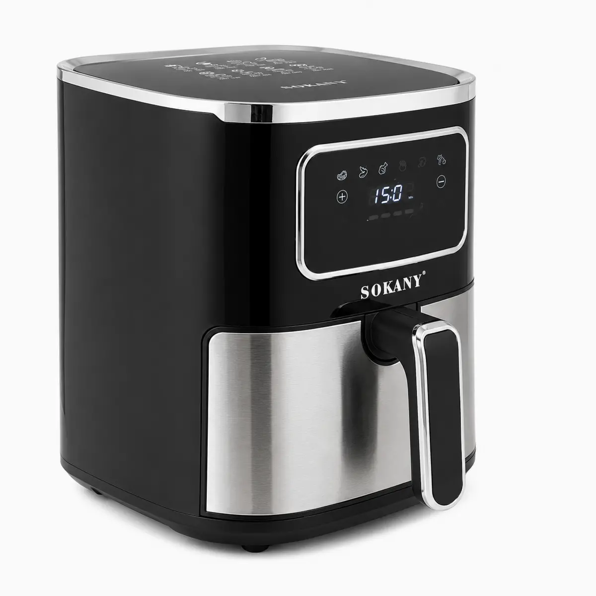 Електричний аерогриль-мультипіч SOKANY SK-10052 1700 Вт з фритюрницею на 8 л