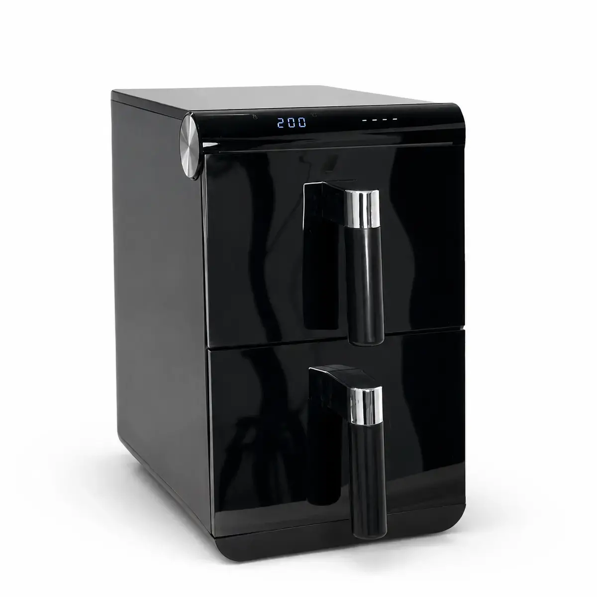 Аерофритюрниця подвійна Sokany SK-10084 3400 Вт, 13 л (6.5л+6.5л) на 2 кошики
