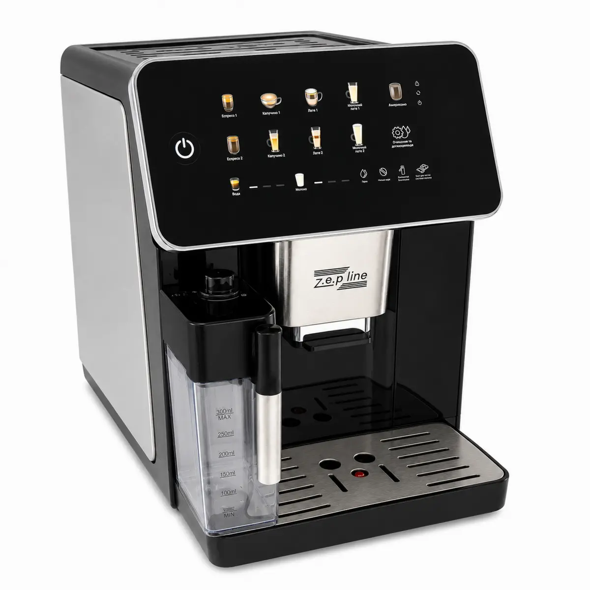 Професійна кавомашина для дому Zepline ZP-6808 20Bar 1500 Вт з капучинатором